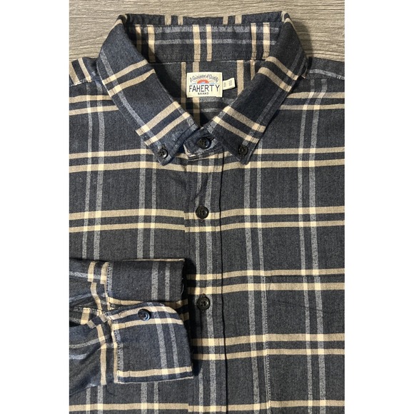 Faherty Other - Faherty The All Time Plaid Lightweight Flannel Button Up Shirt Men's Size XL